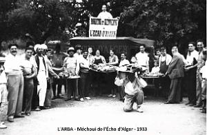 1071- L'Arba - Mechoui Echo d'Alger 1933